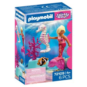 Playmobil 72109 Fantasy & Magic Zeemeermin met Zeepaardje